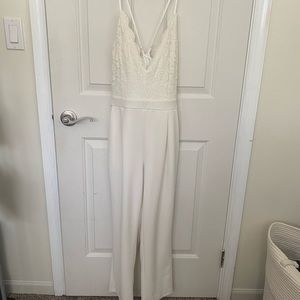 White Express Jumpsuit